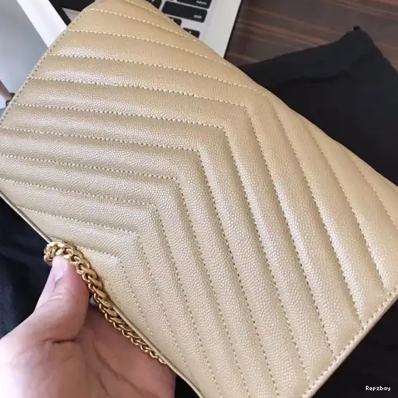 Rep ladies REP CASSANDRE MATELASSÉ YSL CHAIN WALLET 0519